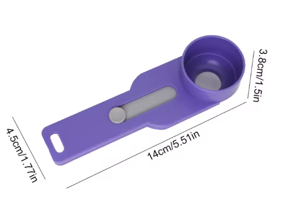 Spill-Proof Measuring Scoop