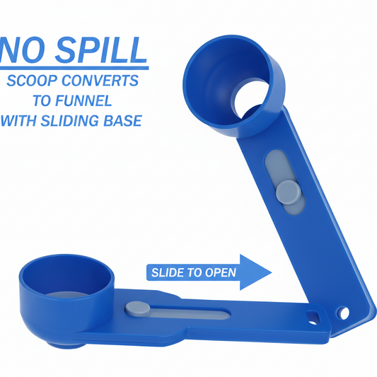 Spill-Proof Measuring Scoop