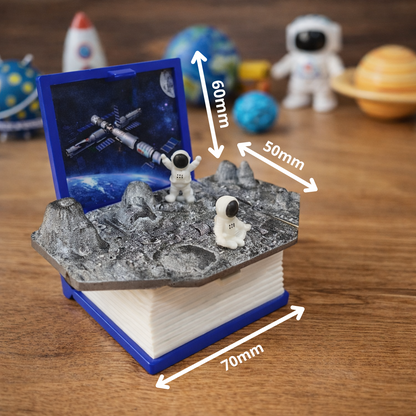 Mini Libro Sorpresa 3D – Llavero Pop-Up