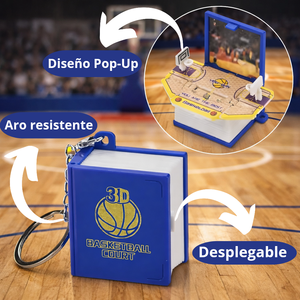 Mini Libro Sorpresa 3D – Llavero Pop-Up